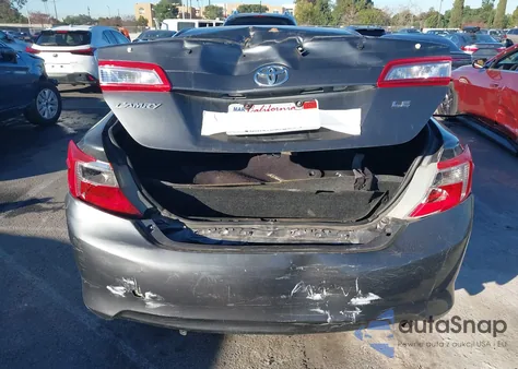 2012 Toyota Camry Le from USA, damaged, VIN 4T4BF1FK0CR175000